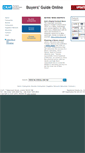 Mobile Screenshot of buyersguideonline.co.uk
